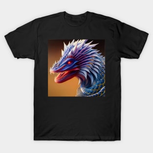 Crystal Dragons Series #18: Lucent Azurite T-Shirt